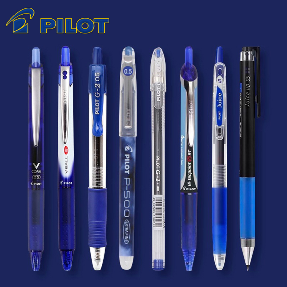 Pilot Pen V5 - Japońska kolekcja długopisów żelowych Pilot Blue