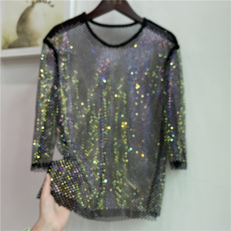 Kolorowe Błyszczące Diamenty E – Crystal Mesh Fabric recenzja i cena