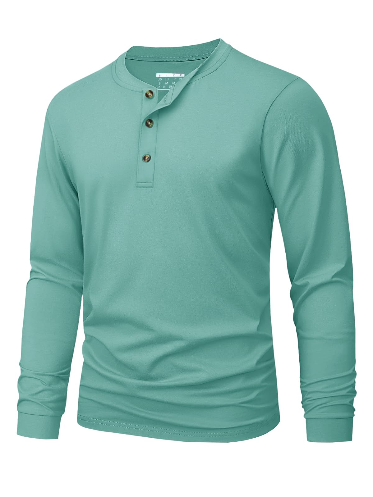 Męska koszulka Henley, prosta, – Embellish Knit recenzja i cena