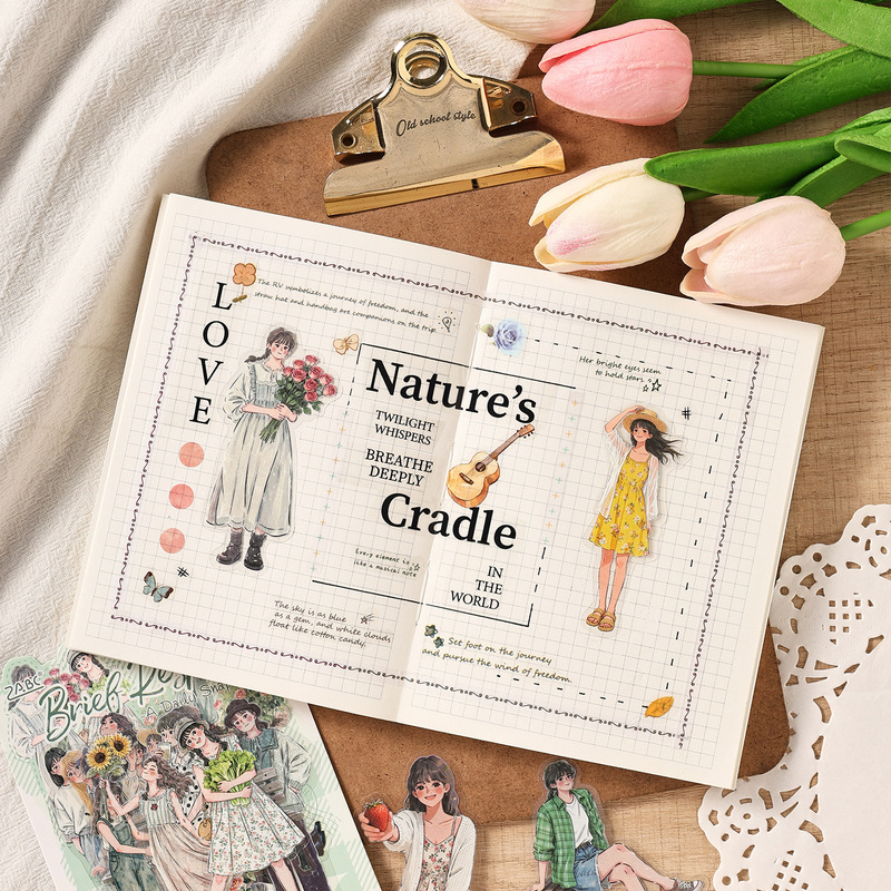 15 sztuk eleganckich naklejek  – Embellishments For Scrapbooking recenzja i cena